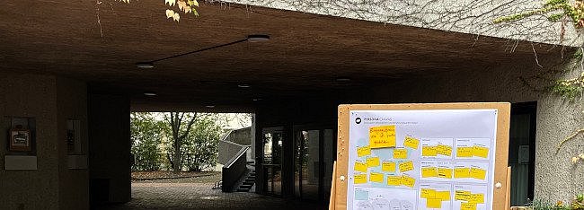 Ansprechender Eingangsbereich für St. Ignatius